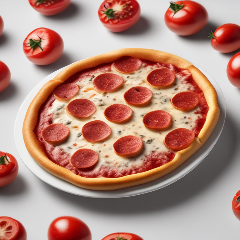 Gefrorene Pepperoni-Pizza