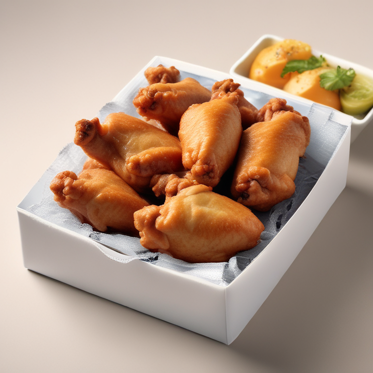 Gefrorene Huehnerfluegel