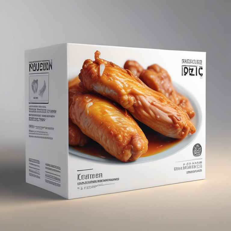 Gefrorene Haehnchenfluegel