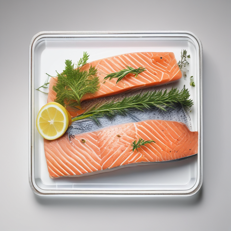 Lachsfilet TK Mit Kraeutern