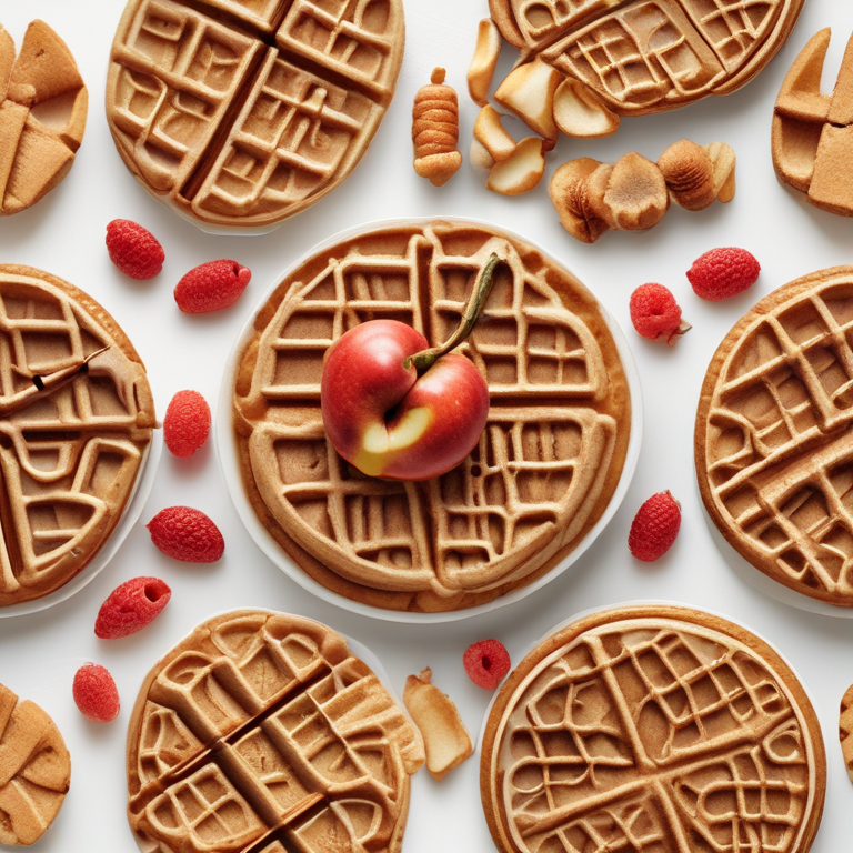 Apfel-Zimt Waffeln