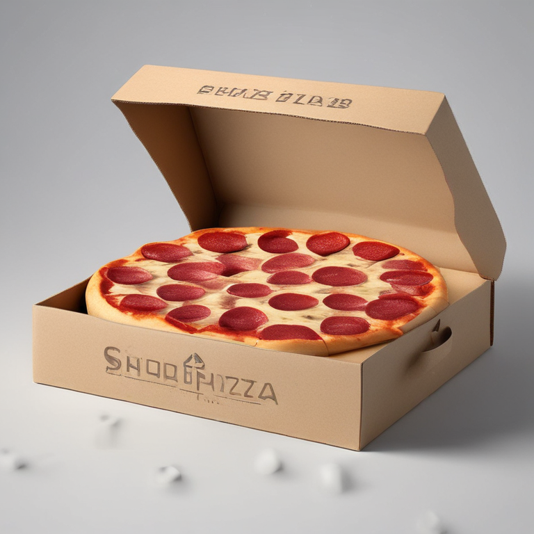 Pizza Salami Kraeftig