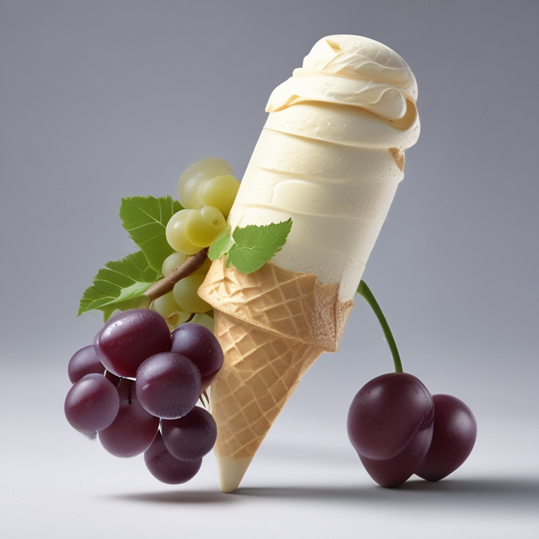 Trauben-Eis am Stiel