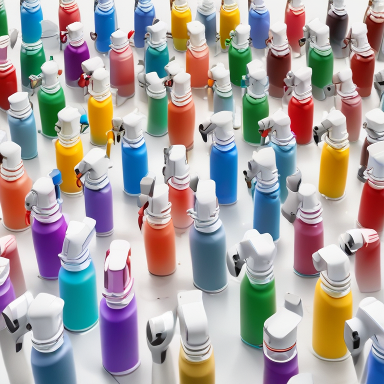 Farbspritzgeraete 8mm 20-Tlg