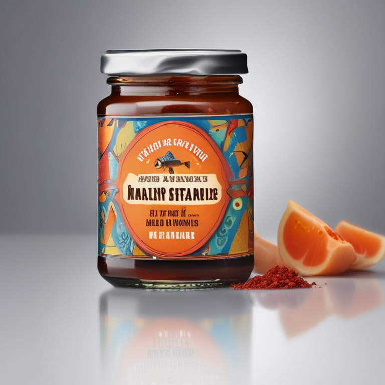 Fischmarinaden Scharf 1000g