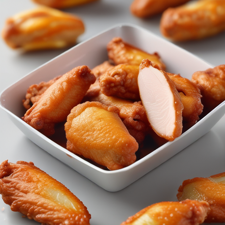 Gefrorene Huehnerfluegel