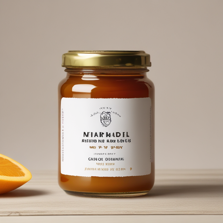 Orangenmarmelade Natur