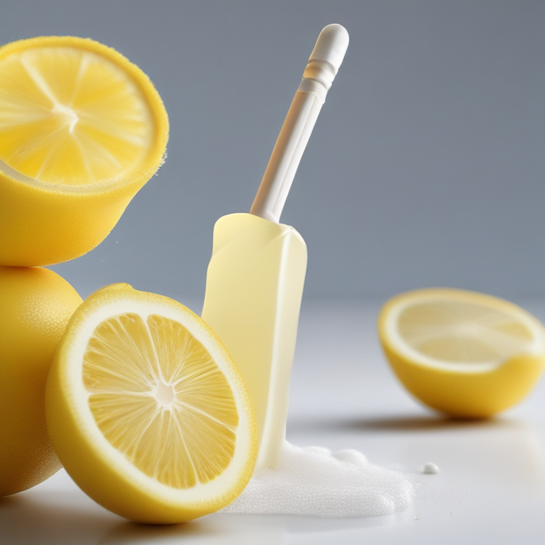 Limetten-Eis am Stiel